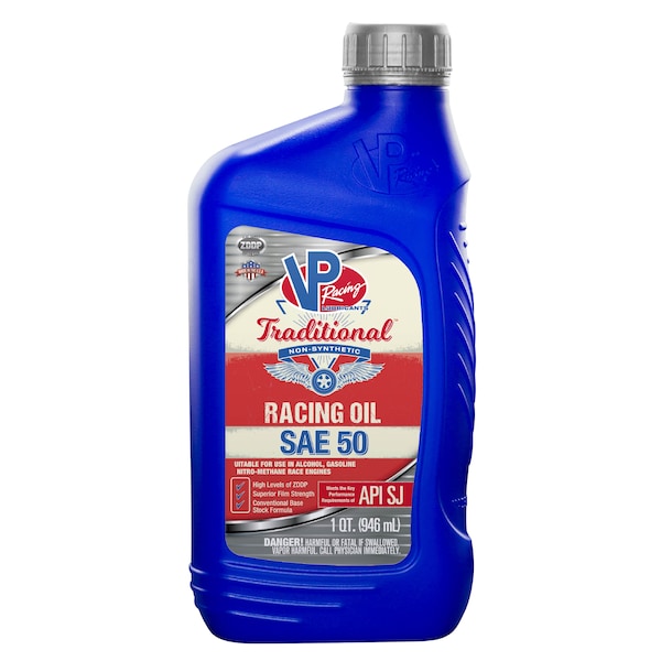 Vp Racing Fuels VP SAE 50 Traditional Non Synthetic Racing Oil QT 2685 - main